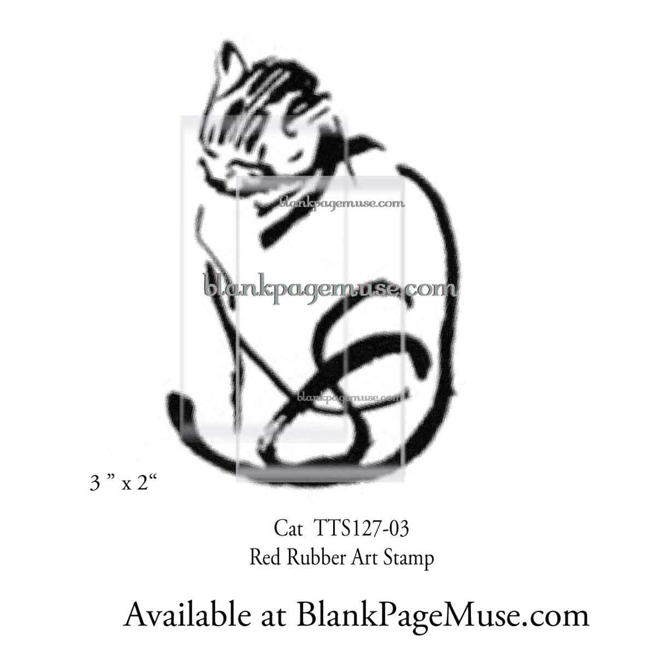 Cat Rubber Stamps