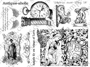 Wing-It Rubber Stamp Set