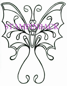 Large Detailed Butterfly 1