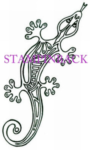 Large Detailed Gecko 1