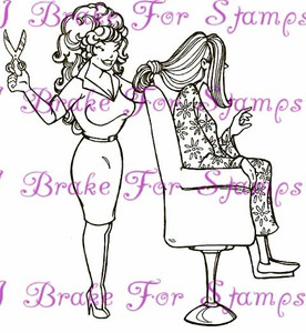 Stella Does A Trim Hairdresser