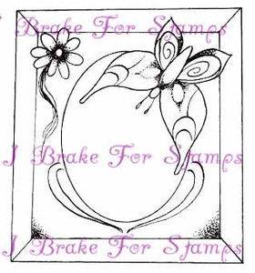 Large Butterfly Frame