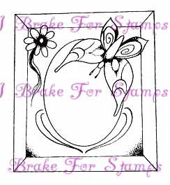 Small Butterfly Frame