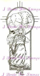 Large White Buffalo Woman