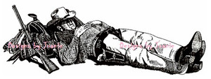 Cowboy Resting