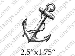 Anchor Art Rubber Stamp
