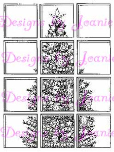 Christmas Tree in Window