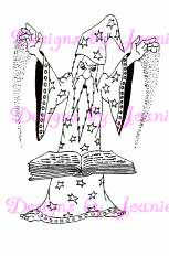 Wizard and Spell Book