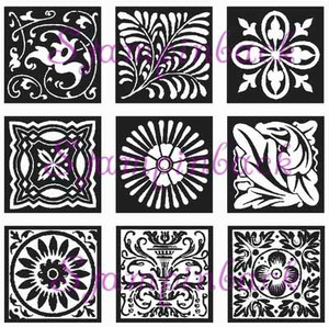 Ornate Inchies Background 1