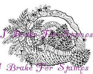 Basket of Pine Cones