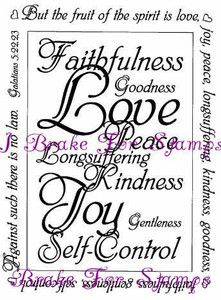 The Fruit of the Spirit - Large