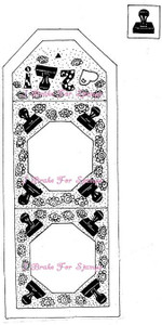 Rubber Stamp Tea Bag Wrapper