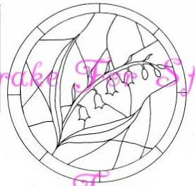 Stained Glass Flowers #5