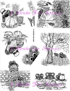 Shy Bears Plate 11 1