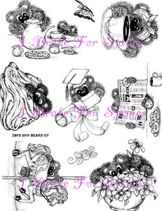 Shy Bears Plate 7 1