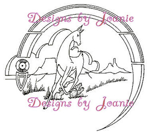 Southwest Scene Horse