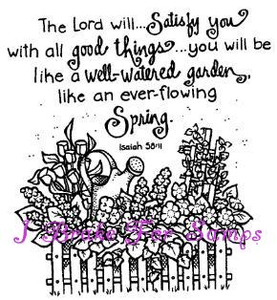 The Lord Will Satisfy