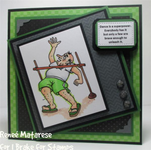 Limbo Dance Darren Single Humorous Seniors ES1013-4