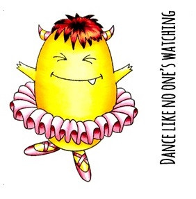 Dance like no one's watching Curiosity Monster Mash Set Carmen Medlin Designs