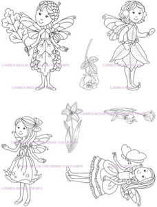 Flora Fairies Complete Set