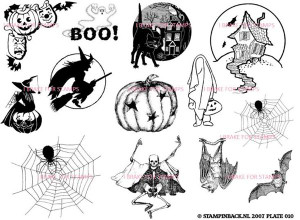 Halloween 3/4 Sheet 1