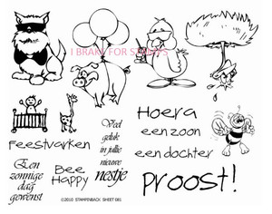 Baby Animals Sheet 1