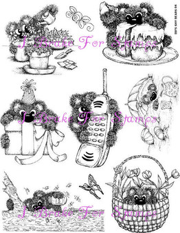 Shy Bears Plate 6 1