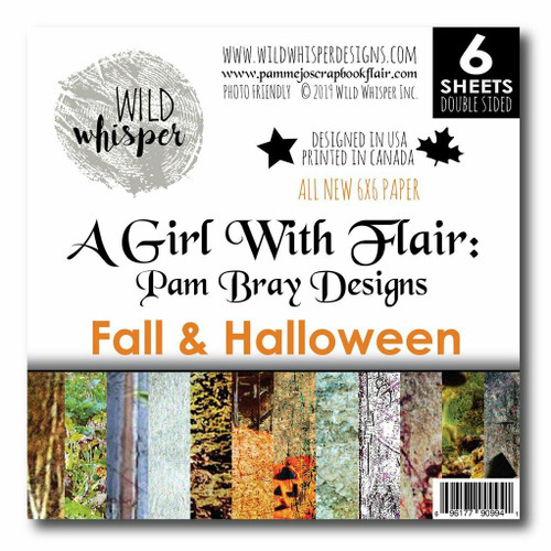 Pam Bray Fall and Halloween 6x6 inch Paper Pack WWFAH02 Pam Bray Fall and Halloween 6x6 inch Paper Pack WWFAH02