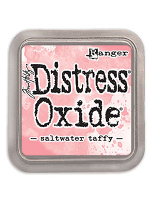 Tim Holtz Distress Oxide Ink Pad - Saltwater Taffy pink ink pad for stamping inking made by Ranger Ink