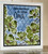 Floral Background, Dogwood, Daisy Flowers, words LOVE, HAPPY, rubber stamps SB142B