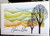 Trees, bubbles, baby, Take time clock, woman dancing Half Sheet 152a The Old and New