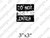 Do Not Enter Word Art Rubber Stamp