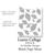 A plastic like mylar, reusable stencil for applying a design to most paper, fabric or 3D objects. Gently wash with soap and water. pat dry. 

Overall stencil size is about 7  inches by 7 1/2 inches

Design/pattern area is about 6 3/4 inches by 5 inches