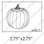 Create a Pumpkin with Faces and Handprints Halloween Rubber Stamp SC42-13