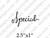 Special Word Art Rubber Stamp SC82-06 by Daniella Hayes