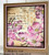 Floral Background, Dogwood, Daisy Flowers, words LOVE, HAPPY, rubber stamps SB142B