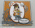 Blood, Sweat and Gears SET (phrase included) Humorous Senior Lady on Exercise Bike ES1012-6A