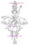 Zen Beauty - Bliss Spring Flower Garden Fairy rubber stamp 