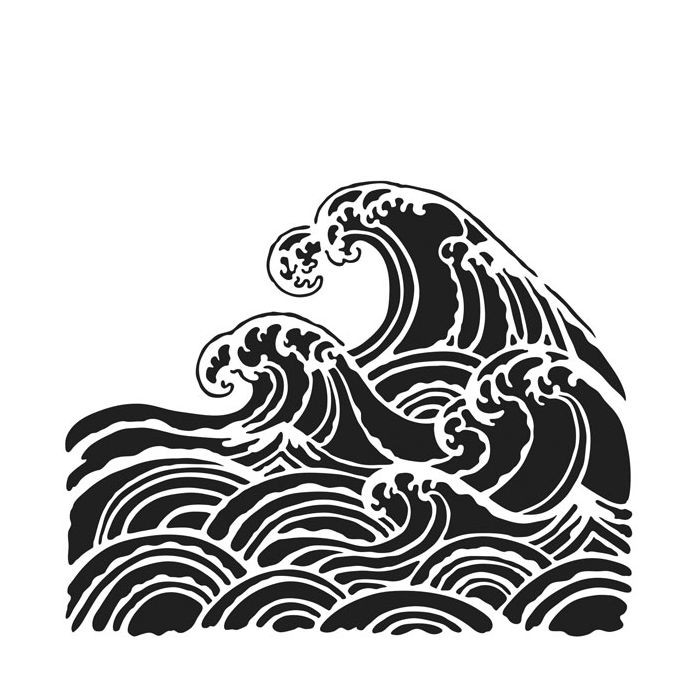 Crafters Workshop 6x6 plastic stencil of stylized ocean waves and textures. Use for mixed media, paper arts, mono printing, stencilling, scrapbooking, spritzing, chalking, card making, bookmarks, ATCs and more!

Stencil by Crafters Workshop and designed by Carmen Medlin

TCW847 Wave - 6x6 Stencil (842254028474)