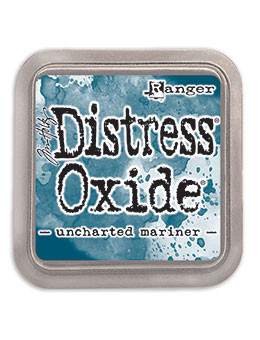 Tim Holtz Distress Oxide Ink Pad - Uncharted Mariner blue (789541081890) blue ink pad by Ranger Ink