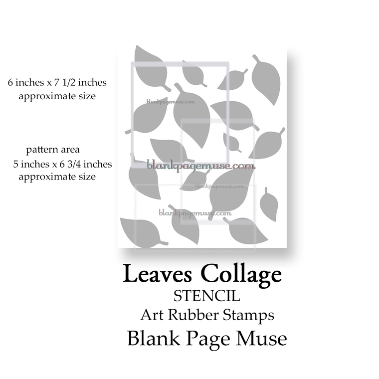 A plastic like mylar, reusable stencil for applying a design to most paper, fabric or 3D objects. Gently wash with soap and water. pat dry. 

Overall stencil size is about 7  inches by 7 1/2 inches

Design/pattern area is about 6 3/4 inches by 5 inches