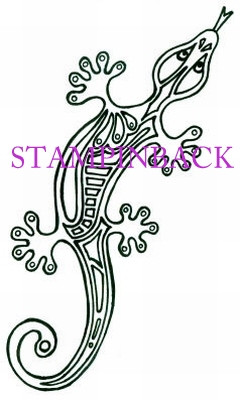 Large Detailed Gecko 1