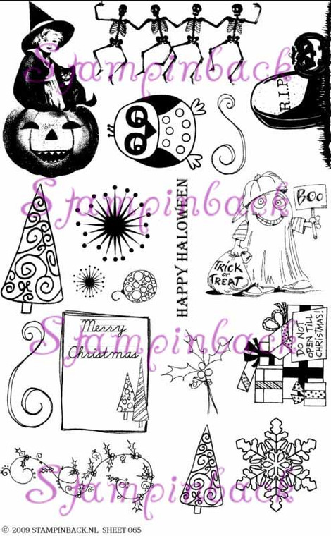 Halloween and Christmas Sheet 1