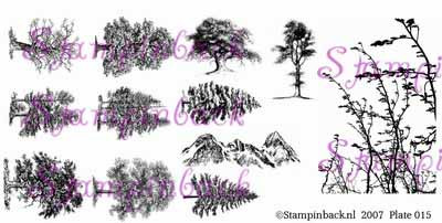 Small Trees Sheet 1