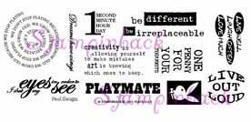 Playmate Phrases  Sheet 1