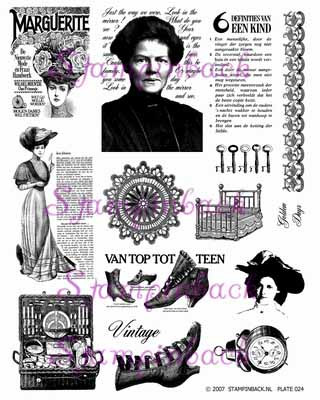 Vintage Full Sheet 1