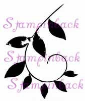 Large Grungy Leaves 1