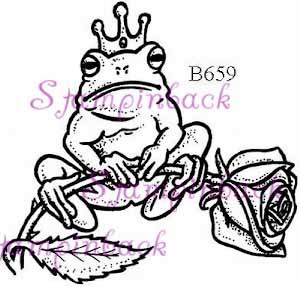 Frog Prince with Rose 1