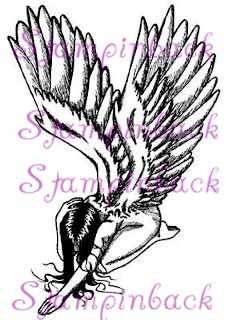 Sad Angel - Small SB71-4 1