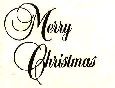 Elegant Merry Christmas